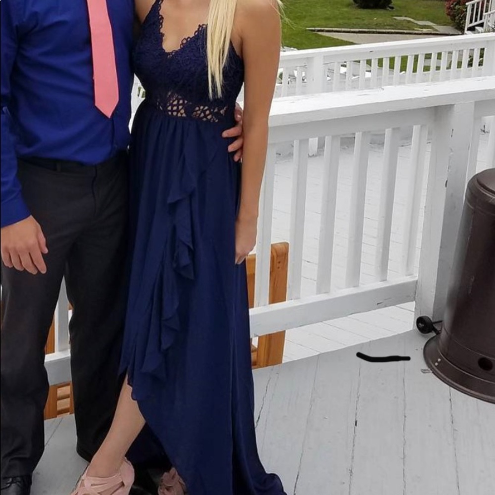Navy Maxi dress